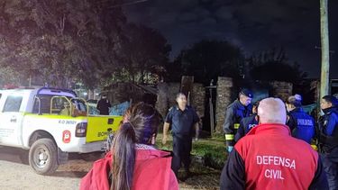 EN LLAMAS. El fuego se llevó la vida de un hombre de 79 años. .