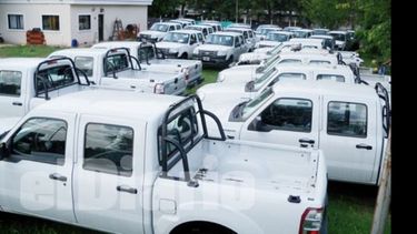 Los autos estuvieron hasta el miércoles en un predio del Fátima..