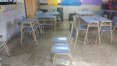 El salón de 1º grado..