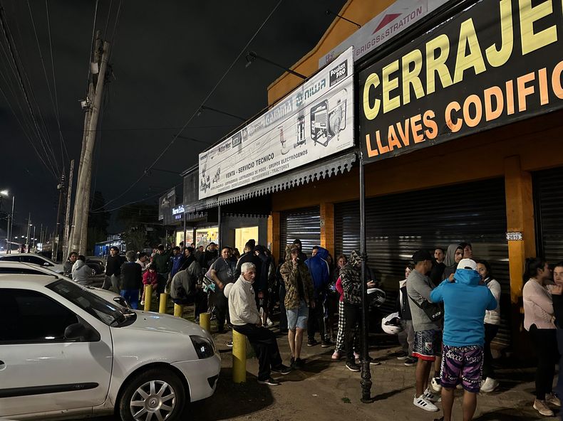 Las pizzas a $1.000 causaron furor en Porto Pizza. 