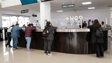 EN MARCHA. El nuevo hospital ya funciona para los pacientes.