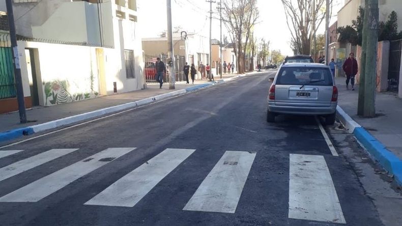 El tramo va desde San Martín hasta Alsina..