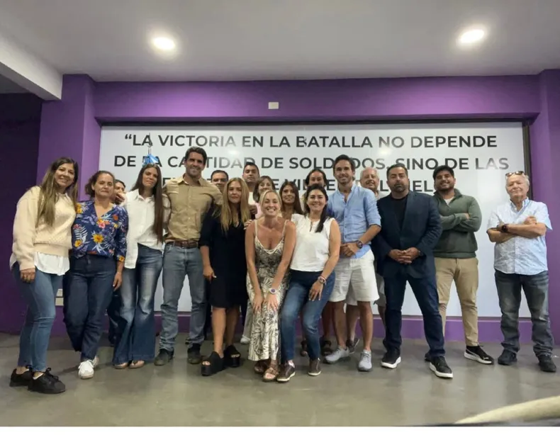 UNIDAD. Los principales referentes de La Libertad Avanza de Pilar compartieron un encuentro.
