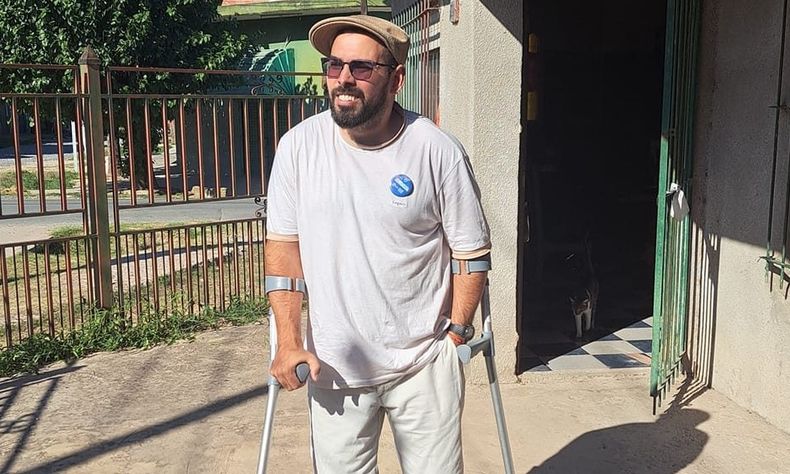 Luciano Gómez reclama por complicaciones surgidas desde la prepaga Medifé.