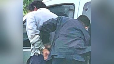 Uno de los detenidos, acusado de atacar a bastonazos a su propio hijo.&nbsp;