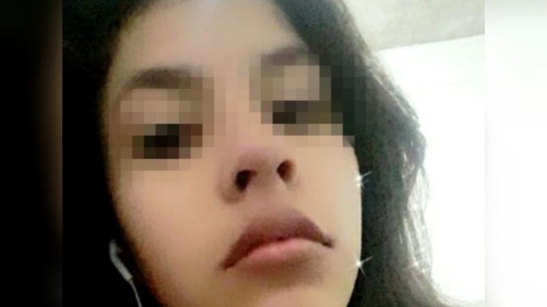 La joven fue hallada sana y salva anoche. .