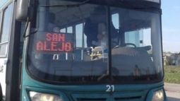 Colectivo retoma su recorrido