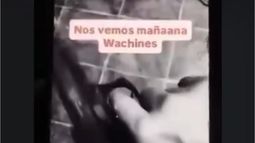 El video que circuló entre la comunidad educativa de la escuela Técnica Nro. 4 y que causó temor en padres y alumnos. El video que circuló entre la comunidad educativa de la escuela Técnica Nro. 4 y que causó temor en padres y alumnos.
