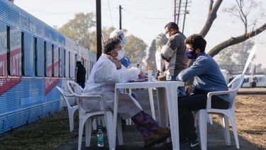 el tren sanitario hace escala en pilar