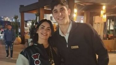 La foto que Franco se tomó con Lali..