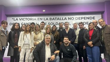 CON AUSENCIAS. LLA no logró completar el álbum de los dirigentes.