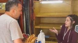 DIÁLOGO. Daniel Estigarribia, en una de sus recorridas de campaña.