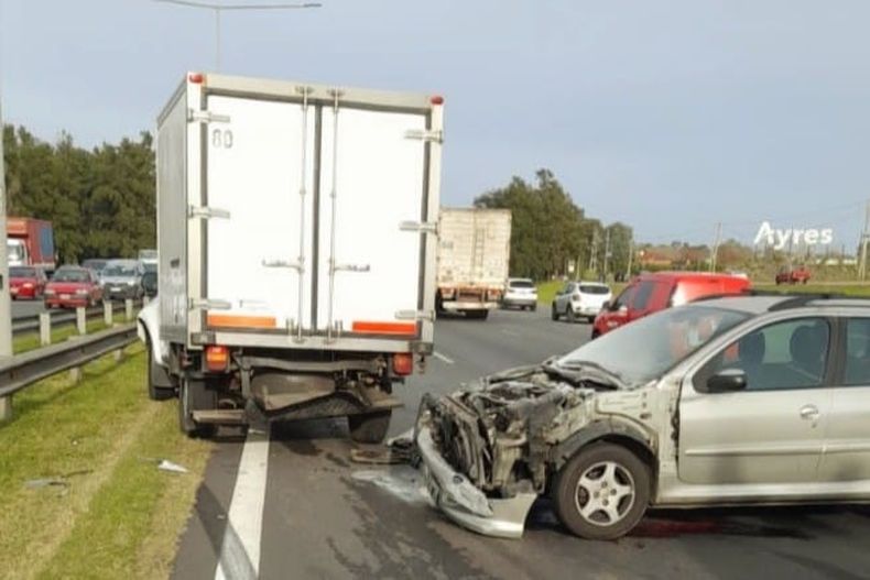 El triple choque ocurrió en el kilómetro 47 de la Panamericana.&nbsp;