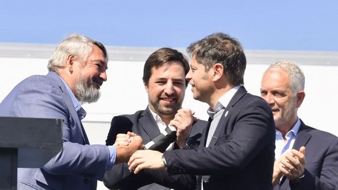 Jorge D´Onofrio y Axel Kicillof.