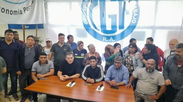 A LA MESA. Representantes de trabajadores formales, informales y desocupados llamaron a la unidad.&nbsp;