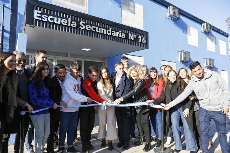 LA VEINTE. Achával celebró un hecho histórico para el Municipio.