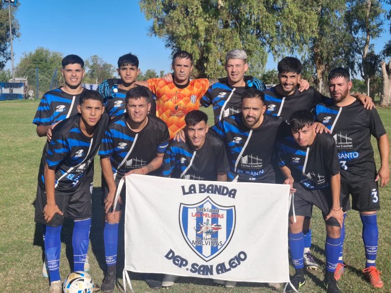 EQUIPO. San Alejo protagonizó como local el partido de la fecha ante Juventud Unida.