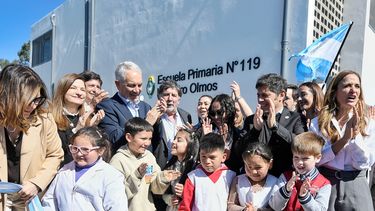 Salud Escolar fue presentado por Axel Kicillof en La Plata.