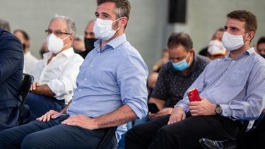 Achával estuvo en la presentación realizada en Malvinas Argentinas..