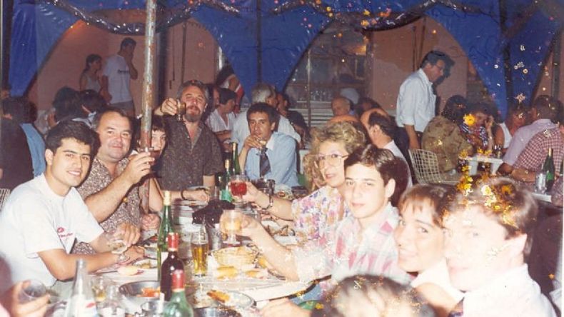Cumbre del periodismo local a principio de los ’90..