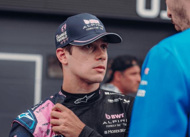 Franco Colapinto no la pasó bien en el Gran Premio de Italia, corrido en Monza.
