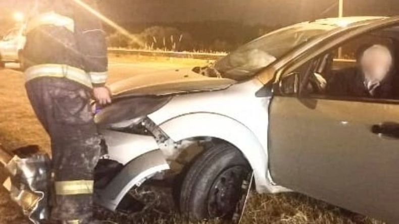 El accidente tuvo lugar en el Km. 60 de la autopista, mano a Provincia. .