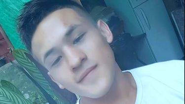 VÍCTIMA. Martín Vence, 19 años..