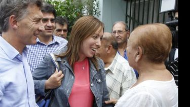 Con Macri. María Eugenia Vidal inició su camino hacia el 2015 y camina la Provincia..