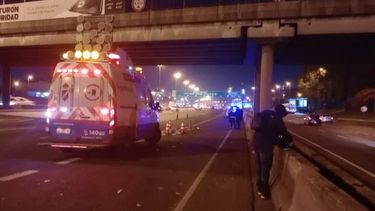 La mujer fue atropellada en el kilómetro 16 de Panamericana.