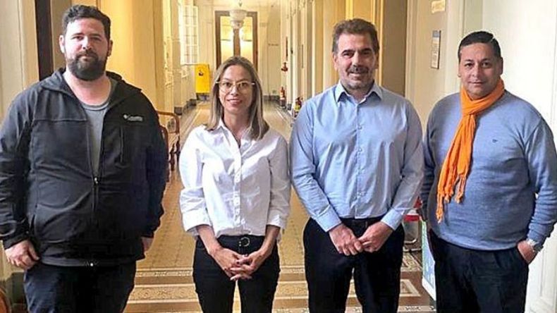 JEFE. Cáceres se reunió con su referente político en el macrismo..