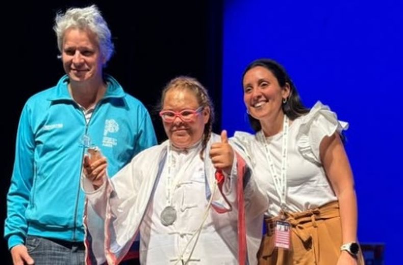 Laura Nieto se qued&oacute; con el segundo lugar de la competencia de Narraci&oacute;n Oral PCD.