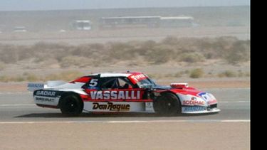 La Chevrolet de Rossi, en el sur..