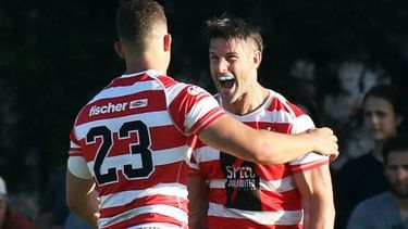 TRIUNFAZO. Alumni dio el golpe en Benavidez. FOTO: A PLENO RUGBY..