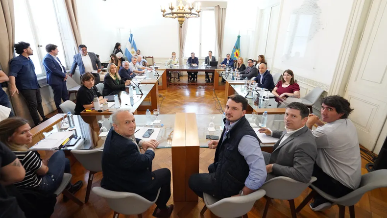 DEBATE. Los proyectos de Axel Kicillof tuvieron un buen debut en la comisión de Presupuesto.