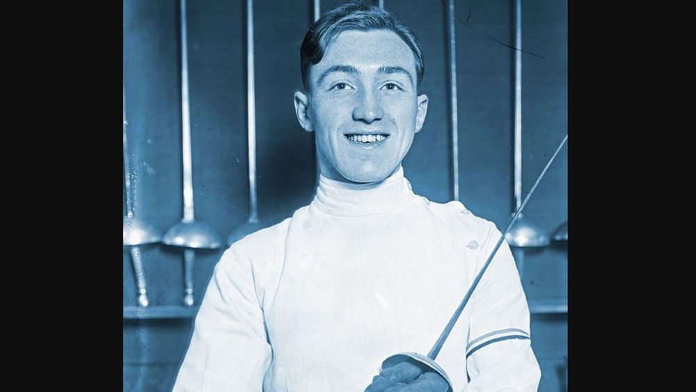 Edward Gardère fue un maestro de la esgrima a nivel mundial.