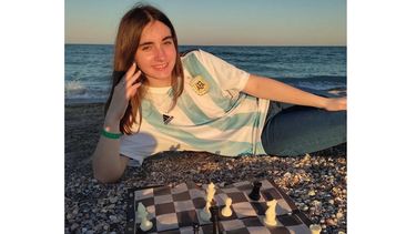 GRAN MAESTRA. Candela Belén Francisco tiene apenas 16 años.