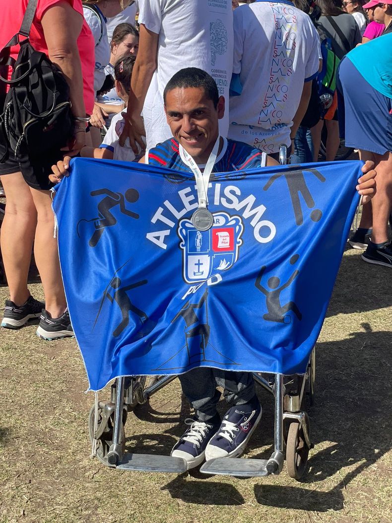 Nicolás Rodríguez, bronce en Atletismo PCD.