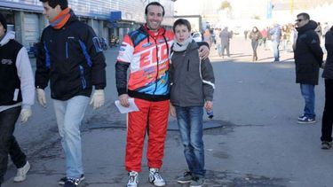 BOX. Marchesse posó con sus fans..