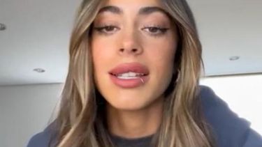 Tini le mandó un cálido mensaje por Video a Vicky, la joven pilarense que padece una grave enfermedad..