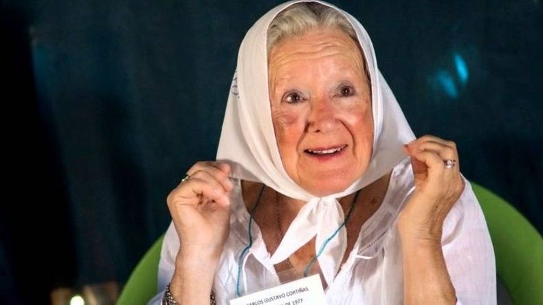 Nora Cortiñas, Madre de Plaza de Mayo e histórica luchadora por los DD.HH..