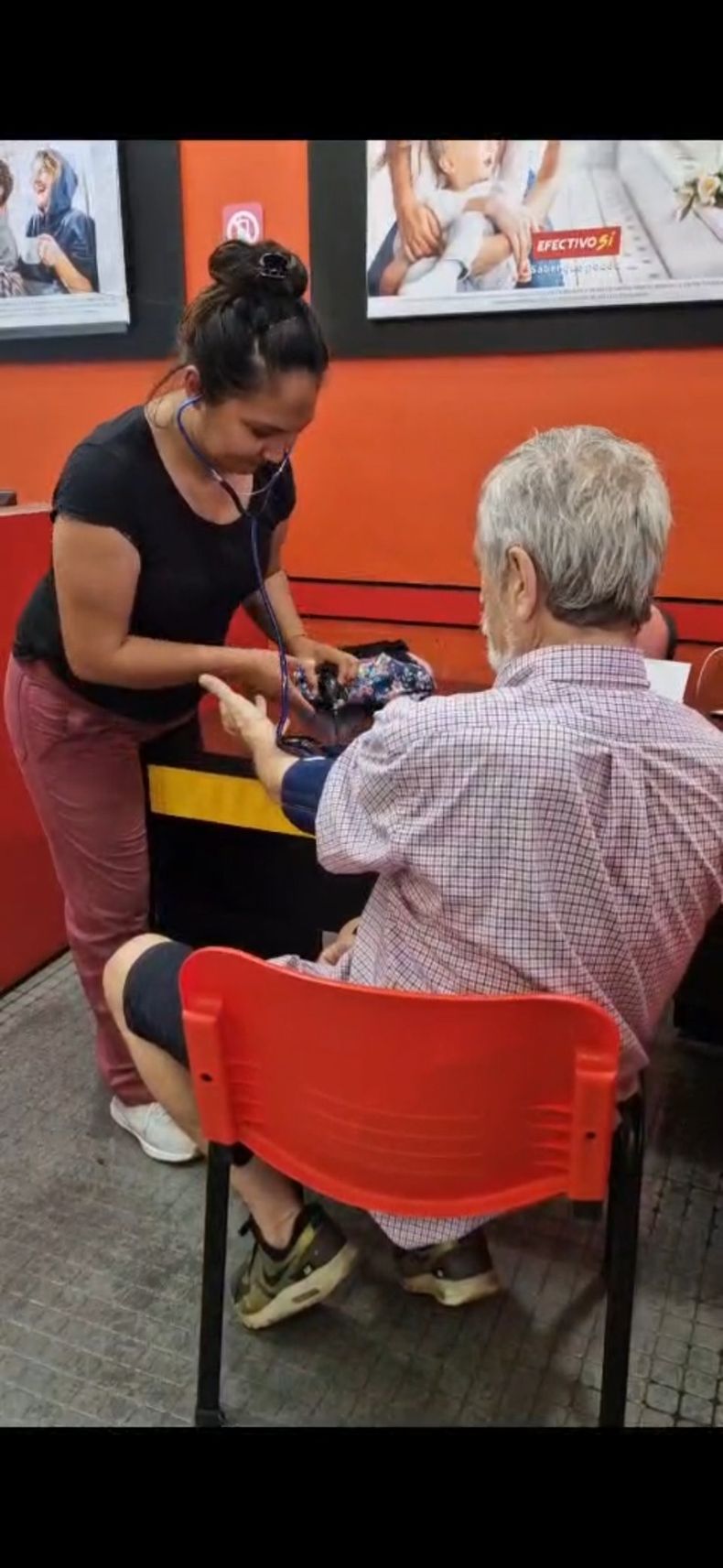 SALUD. Efectivo S&iacute; incorpor&oacute; controles m&eacute;dicos. &nbsp;
