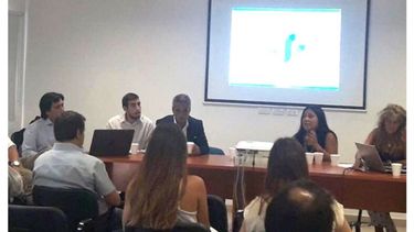 LANZAMIENTO. La presentación del portal estuvo dirigida a empresarios..