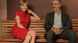 Inés Estévez y Germán Palacios, este sábado en el Teatro Gran Pilar. Inés Estévez y Germán Palacios, este sábado en el Teatro Gran Pilar.