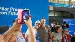 ENCUENTRO. Achával compartió actividades sociales y deportivas.