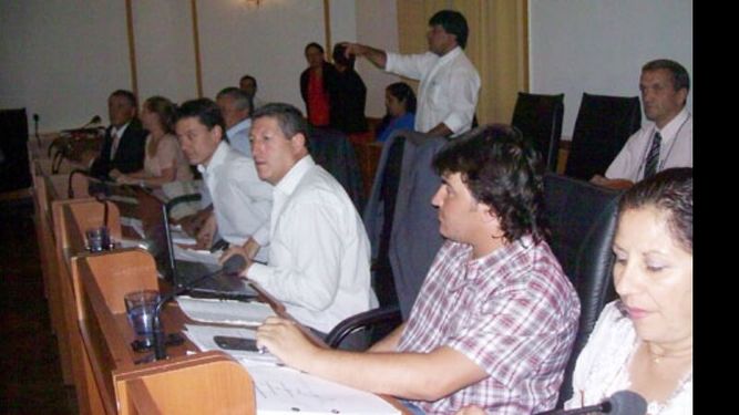 AUSENTES. La mayoría de los oficialistas no fue al Concejo..