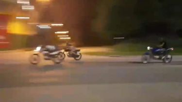 Las picadas de motos en Derqui no paran