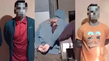 Los tres detenidos cayeron luego de allanamientos en Matheu y Villa Rosa.