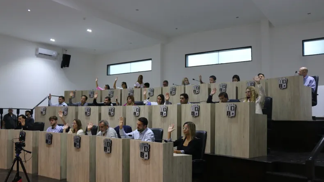 DEBATE. El Concejo prorrogó el plazo para presentar el presupuesto.