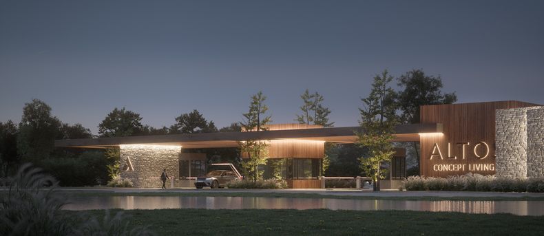 DISEÑO. Altos Concept Living estará ubicado en el kilómetro 56,500 de Panamericana.