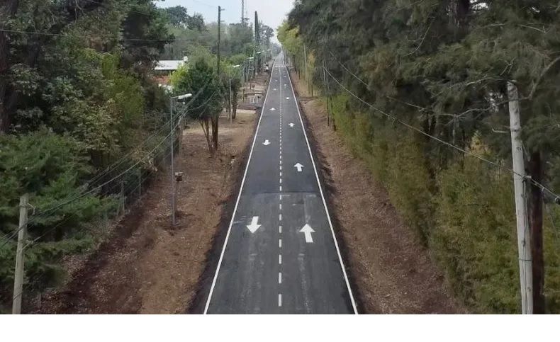 NUEVA CALLE. Recientemente, el Municipio habilitó un nuevo tramo de Caamaño. &nbsp;